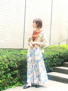 「GWコーデ」｜kanaさん（レディース・160cm）の春コーディネート