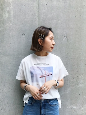 kanaさん（レディース・160cm）の夏コーディネート