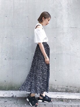 kanaさん(レディース・160cm)の夏コーディネート