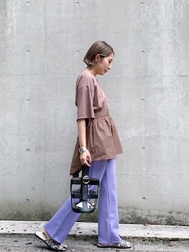 kanaさん（レディース・160cm）の夏コーディネート