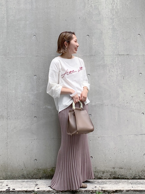 Kana ミスティウーマン事業部 Mysty Womanのtシャツ カットソーを使ったコーディネート Wear