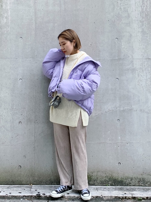 Kana ミスティウーマン事業部 Mysty Womanのダウンジャケット コートを使ったコーディネート Wear