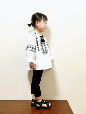 bow-changさん(キッズ・90cm)の春コーディネート