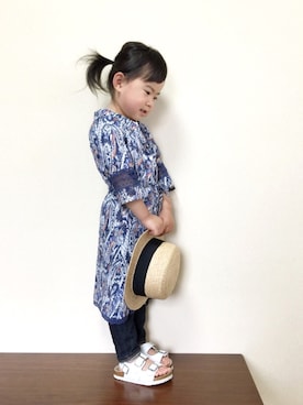 bow-changさん（キッズ・90cm）の春コーディネート