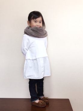 bow-changさん（キッズ・90cm）の秋コーディネート