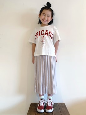 bow-changさん（キッズ・120cm）の春コーディネート