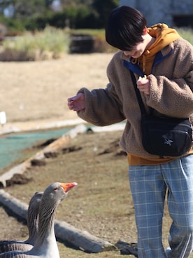 Ryoさん(レディース・159cm)の冬コーディネート