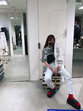 우타너 (うたの)さん（レディース・161cm）の春コーディネート