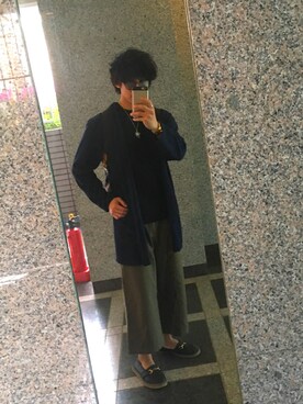 「WEGO（ウィゴー）のアイテム（カーディガン/ボレロ）」を使った、じょに。さん（メンズ・171cm）の春コーディネート