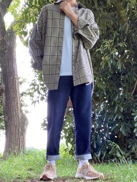 けんしょーさん(メンズ・172cm)の春コーディネート