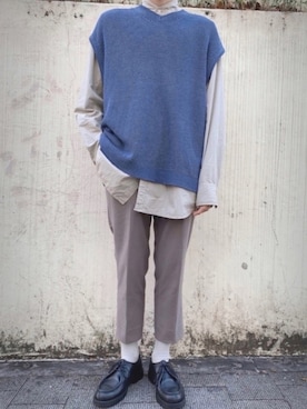 けんしょーさん（メンズ・172cm）の春コーディネート