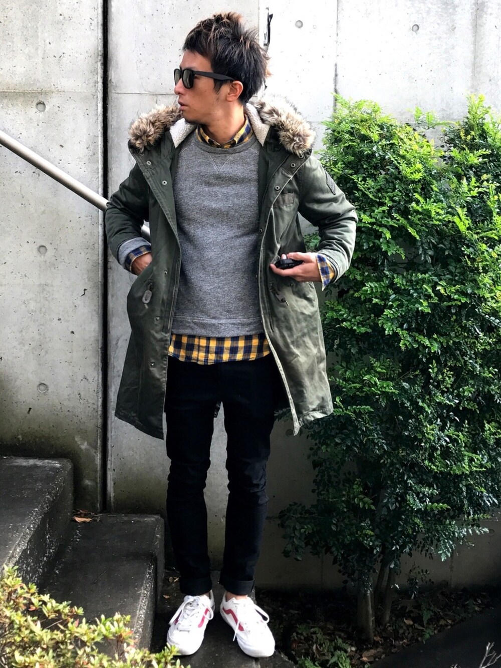 bott シャツKEIJU着用