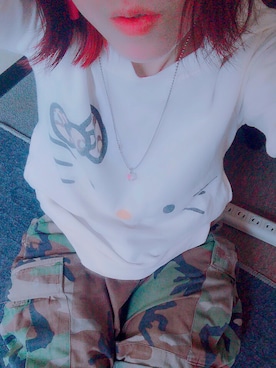 「flower」｜「アイテム（その他）」を使った、まりりん☆もーもーさん（レディース・153cm）の秋コーディネート