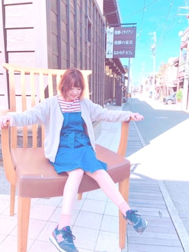 「レプシィム(LEPSIM)」｜「アイテム（ブルゾン）」を使った、Ａhｃｏさん（レディース・162cm）の秋コーディネート