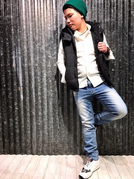 「CALL&RESPONSE（コールアンドレスポンス）のアイテム」を使った、CALL&RESPONSEさん（メンズ・165cm）の冬コーディネート