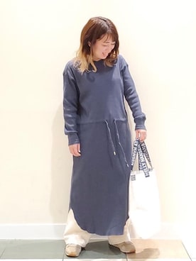 「SMITH'S（スミス）のアイテム（パンツ）」を使った、coen ぽーちゃんさん（レディース・154cm）の冬コーディネート