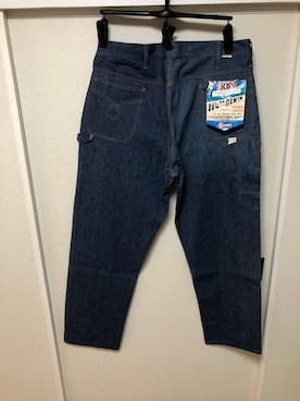 「KEY（キイ）のアイテム（パンツ）」を使った、Kawawada Ryosukeさん（メンズ・180cm）の秋コーディネート