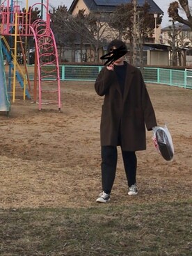 camさん（メンズ・173cm）の冬コーディネート