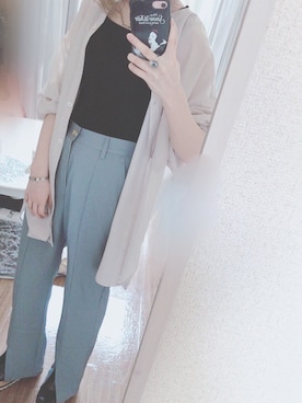 Kさん（レディース・149cm）の春コーディネート