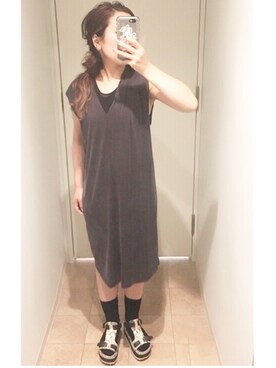 「MINIMUM（ミニマム）のアイテム（ワンピース/ドレス）」を使った、tommmmmoさん（レディース・147cm）の夏コーディネート