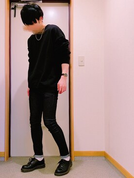 「平成最後のWEARISTAセンバツ」｜「アイテム（ローファー）」を使った、ぎんさん（メンズ・173cm）の春コーディネート