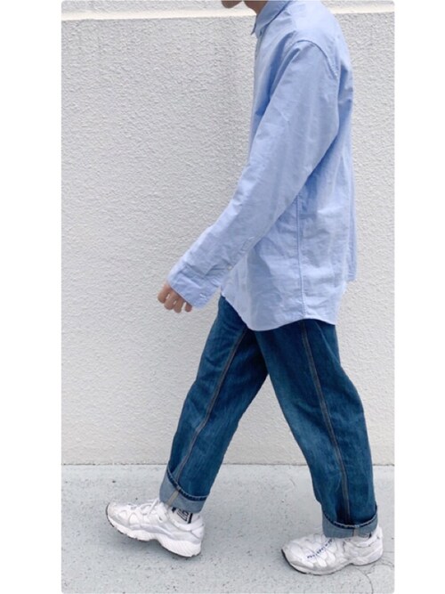 まさか ユニクロのシャツ ブラウスを使ったコーディネート Wear