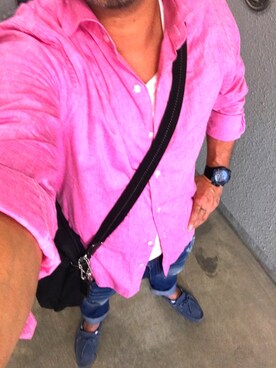 「BRERA（ブレラ）のアイテム」を使った、MABUさん（メンズ・165cm）の秋コーディネート