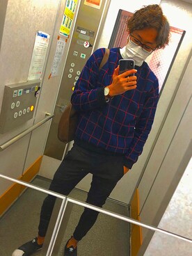 まっつんさん（メンズ・170cm）の冬コーディネート