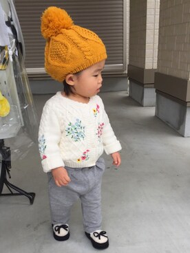 yu+kenさん(キッズ・70cm)の春コーディネート