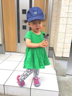 yu+kenさん(キッズ・80cm)の夏コーディネート