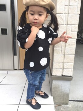 yu+kenさん（キッズ・80cm）の春コーディネート