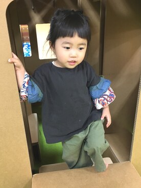 yu+kenさん（キッズ・80cm）の春コーディネート