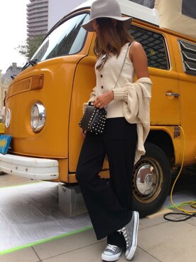 chikaさん（レディース・158cm）の夏コーディネート