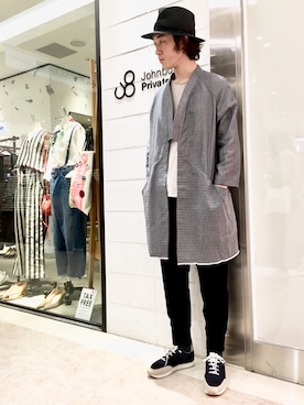 「Super Duper（スーパーデューパー）のアイテム」を使った、J2さん（メンズ・180cm）の春コーディネート