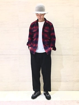 「SPALWART（スパルウォート）のアイテム」を使った、J2さん（メンズ・180cm）の秋コーディネート