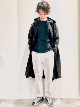 「Scye（サイ）のアイテム（ジャケット/アウター）」を使った、J2さん（メンズ・180cm）の秋コーディネート