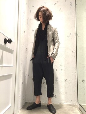 「johnbull」｜「アイテム（その他シューズ）」を使った、J2さん（メンズ・180cm）の春コーディネート