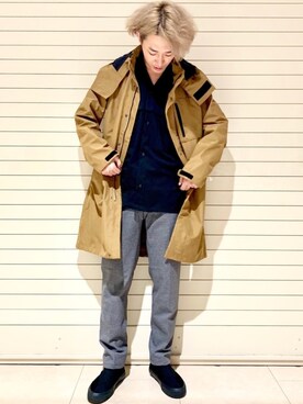 「Johnbull Private labo（ジョンブルプライベートラボ）のアイテム（その他アウター）」を使った、J2さん（メンズ・180cm）の秋コーディネート