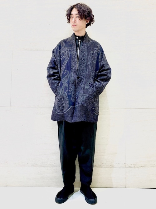 YANTOR（ヤントル）の「YANTOR Paisley Jacquard Wool Fall Jacket