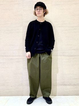 「Johnbull Private labo（ジョンブルプライベートラボ）のアイテム（トップス）」を使った、J2さん（メンズ・180cm）の冬コーディネート