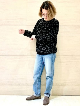 「johnbull」｜「アイテム（スリッポン）」を使った、J2さん（メンズ・180cm）の春コーディネート
