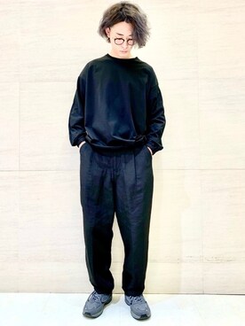 「Johnbull Private labo（ジョンブルプライベートラボ）のアイテム（パンツ）」を使った、J2さん（メンズ・180cm）の春コーディネート