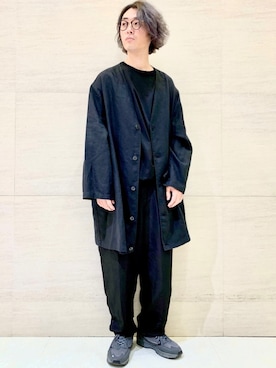 「Johnbull Private labo（ジョンブルプライベートラボ）のアイテム（パンツ）」を使った、J2さん（メンズ・180cm）の春コーディネート