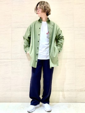 J2さん（メンズ・180cm）の春コーディネート