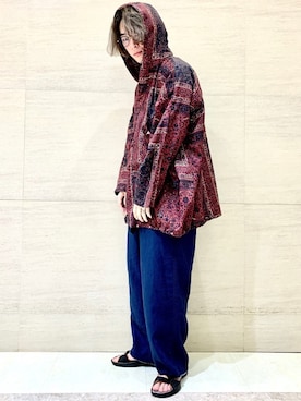 「BASISBROEK（バシスブルック）のアイテム」を使った、J2さん（メンズ・180cm）の春コーディネート