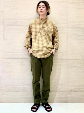 J2さん（メンズ・180cm）の夏コーディネート