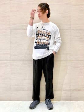 J2さん（メンズ・180cm）の夏コーディネート