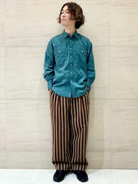 「Johnbull（ジョンブル）のアイテム」を使った、J2さん（メンズ・180cm）の秋コーディネート