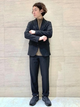 「Johnbull（ジョンブル）のアイテム（ジャケット/アウター）」を使った、J2さん（メンズ・180cm）の秋コーディネート