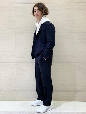 「Johnbull（ジョンブル）のアイテム（ジャケット/アウター）」を使った、J2さん（メンズ・180cm）の秋コーディネート